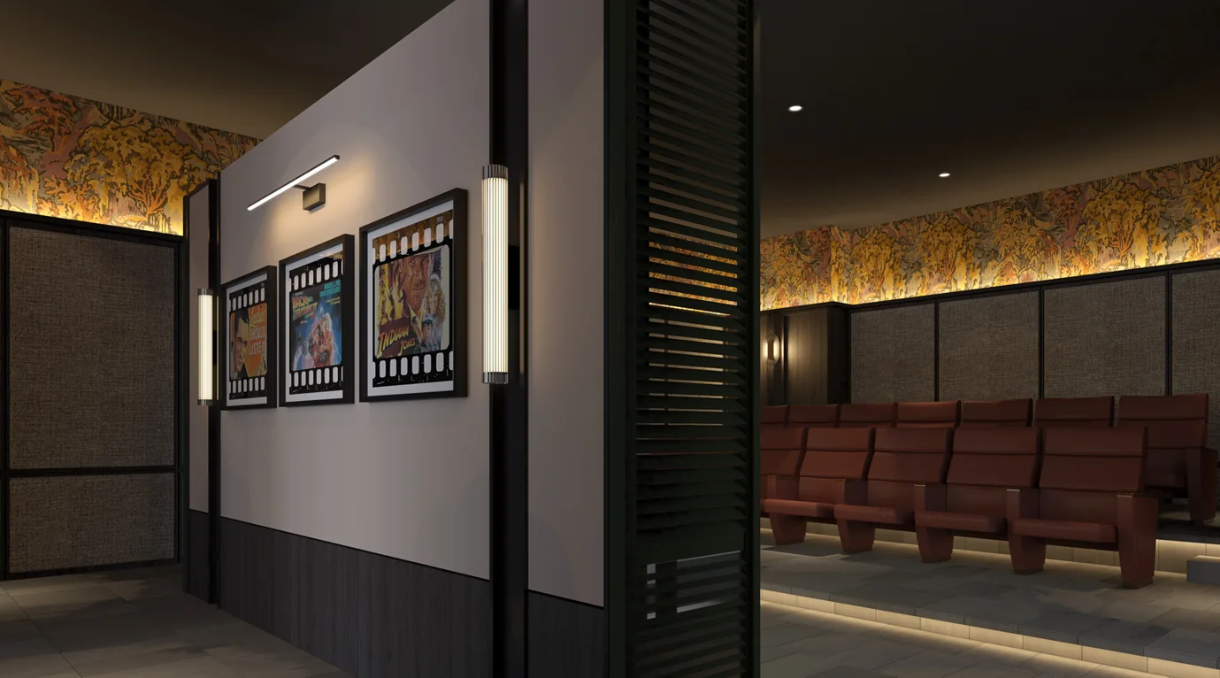 Artist's impression of the mini theatre